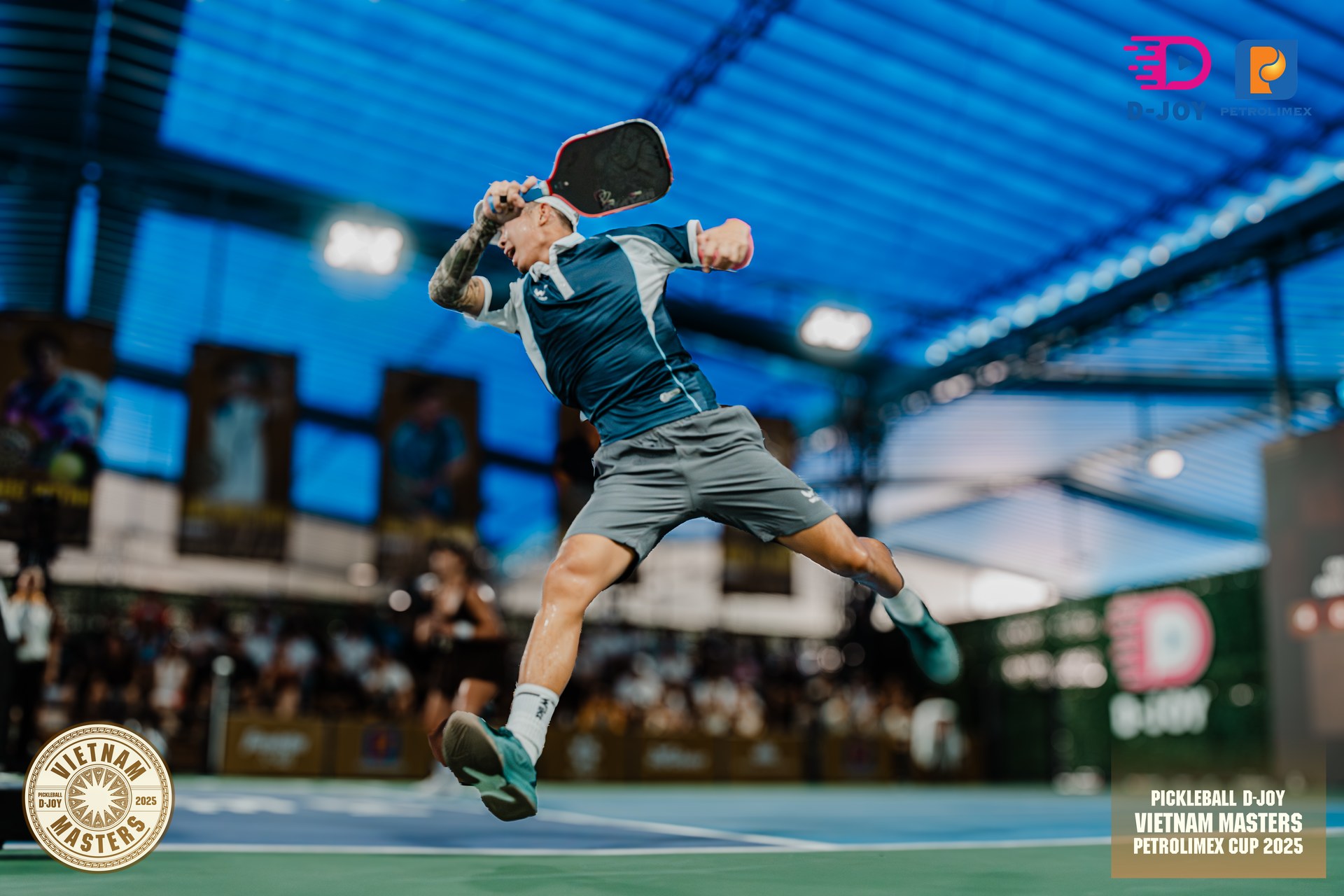 Quang Dương được khen khoẻ như… Nadal khi đánh 3 trận chung kết pickleball trong một ngày - Ảnh 1. Quang Dương thi đấu kiên cường trong ba trận chung kết liên tiếp