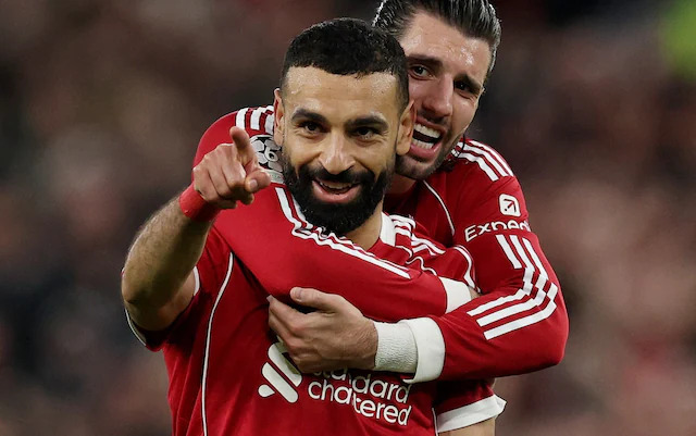 Salah ghi bàn và kiến tạo trong trận gặp Galatasaray