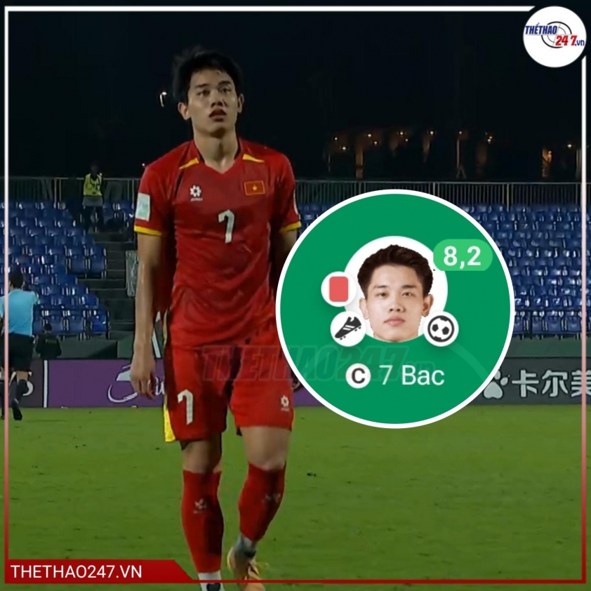 Nguyễn Đình Bắc ghi bàn cho U23 Việt Nam