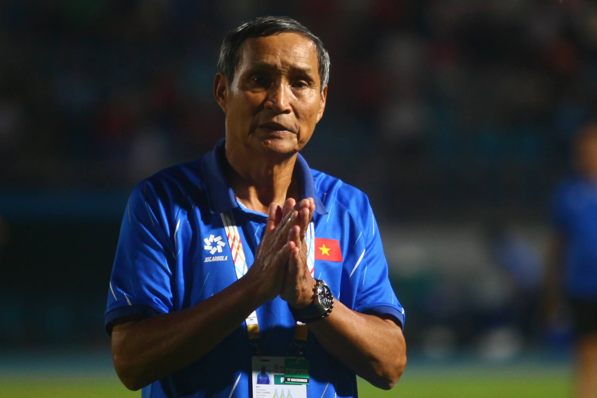 HLV Mai Đức Chung tin tưởng các học trò sẽ vượt qua cửa ải mang tên Ấn Độ.