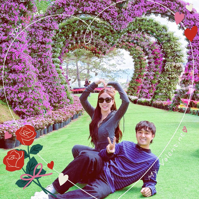 Đạt G và vợ Cindy Lư. Nam ca sĩ Đạt G cùng vợ Cindy Lư