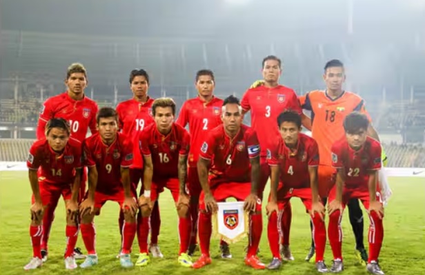 Tuyển Myanmar thi đấu quyết tâm trên sân khách