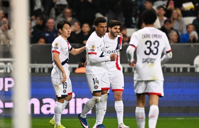 Desire Doue ghi bàn cho PSG. Desire Doue tận dụng cơ hội ghi bàn