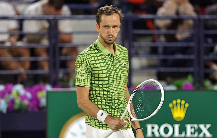 Medvedev gặp đối thủ chưa từng thắng trong sự nghiệp ở chung kết Dubai Championships-799954 Medvedev đứng trước cơ hội vô địch Dubai lần thứ hai