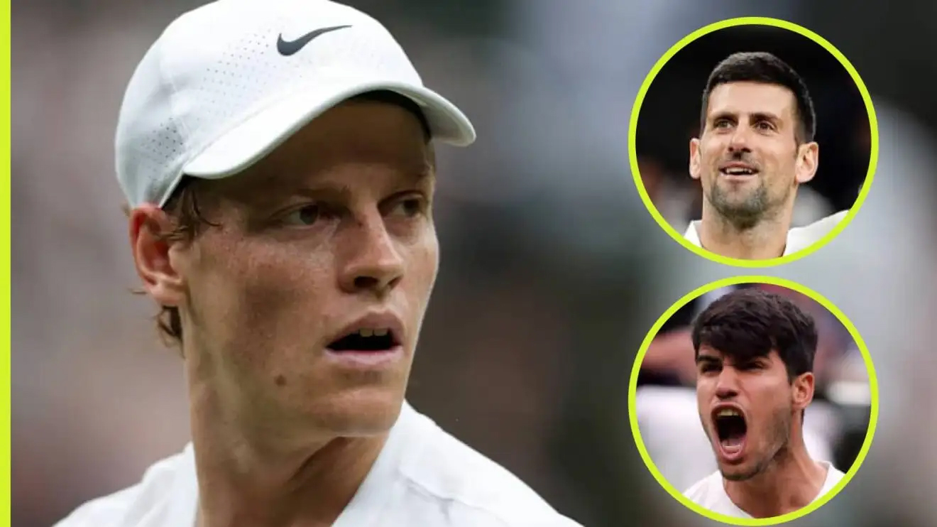Vấn đề: Thể lực Sinner không ổn như Alcaraz hay Djokovic - Ảnh 1.
