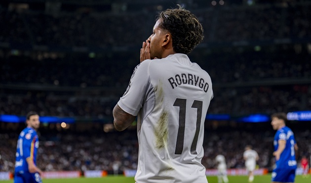 Rodrygo chấn thương dây chằng