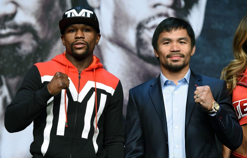 Floyd Mayweather tái ngộ Manny Pacquiao