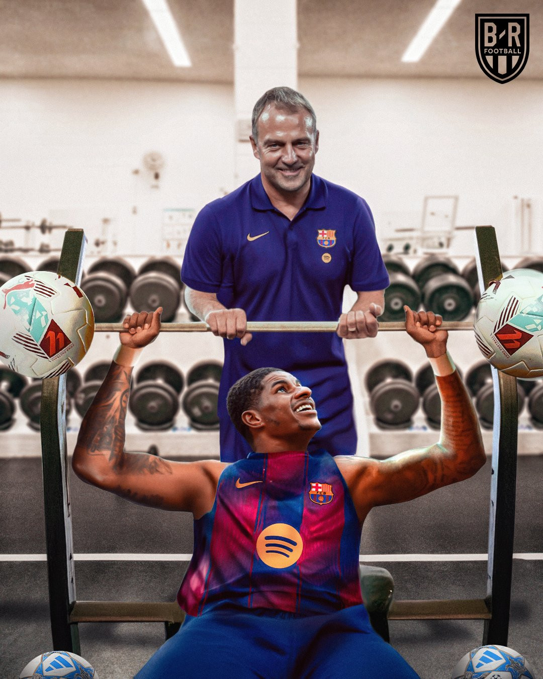 Hansi Flick hài lòng về Rashford và muốn Barca nhanh chóng mua đứt anh từ MU