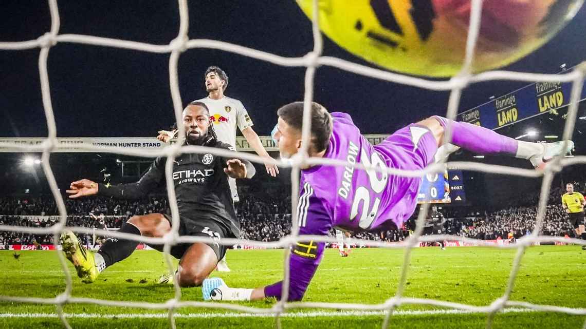 Semenyo vừa có pha lập công quan trọng cho Man City. Semenyo ghi bàn cho Man City