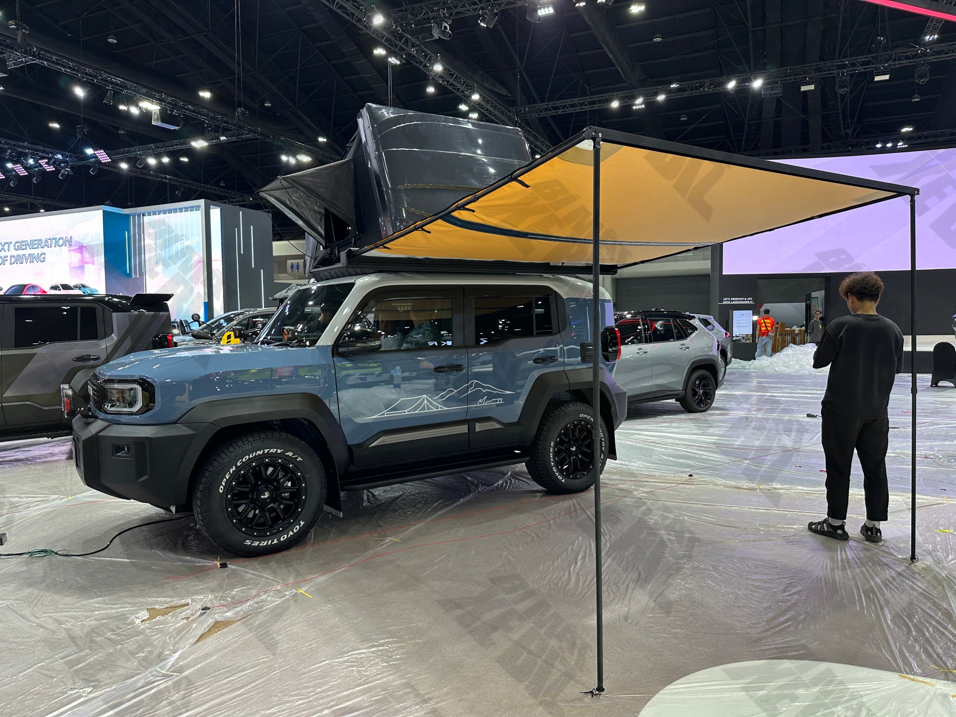 Nâng cấp hệ thống treo cho khả năng vượt địa hình tốt