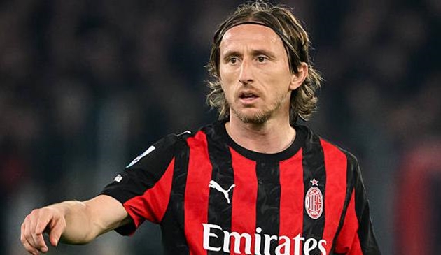 Luka Modric là linh hồn AC Milan