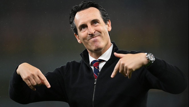 Unai Emery cùng đội hình Aston Villa có lợi thế đi tiếp
