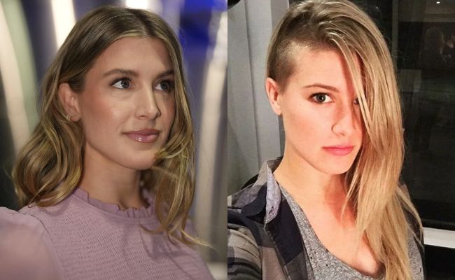 Bouchard thay đổi kiểu tóc cá tính, đầu gần như bị cạo trọc