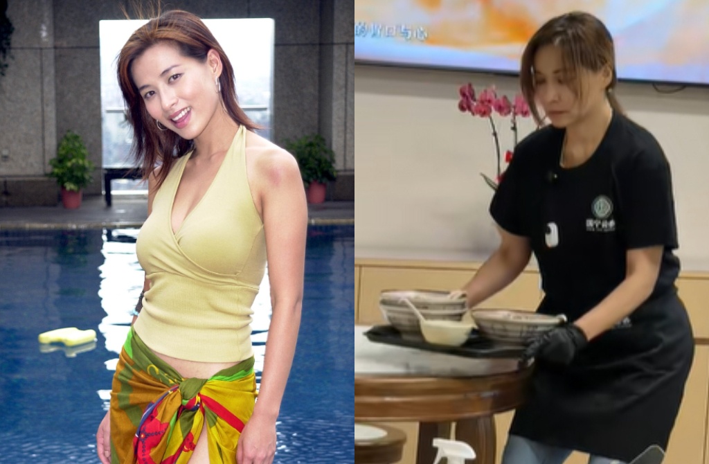 Mạch Gia Kỳ đầu bù tóc rối làm việc tại quán hoành thánh