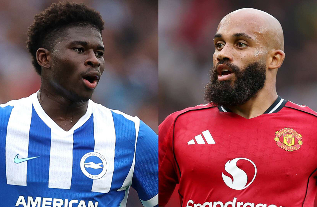 Mbeumo trao đổi cùng Baleba tại tuyển Cameroon