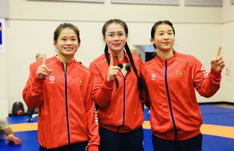 Các vận động viên xuất sắc của đội tuyển vật nữ