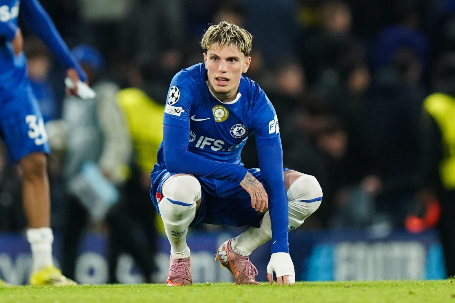 Garnacho thất vọng tại Chelsea