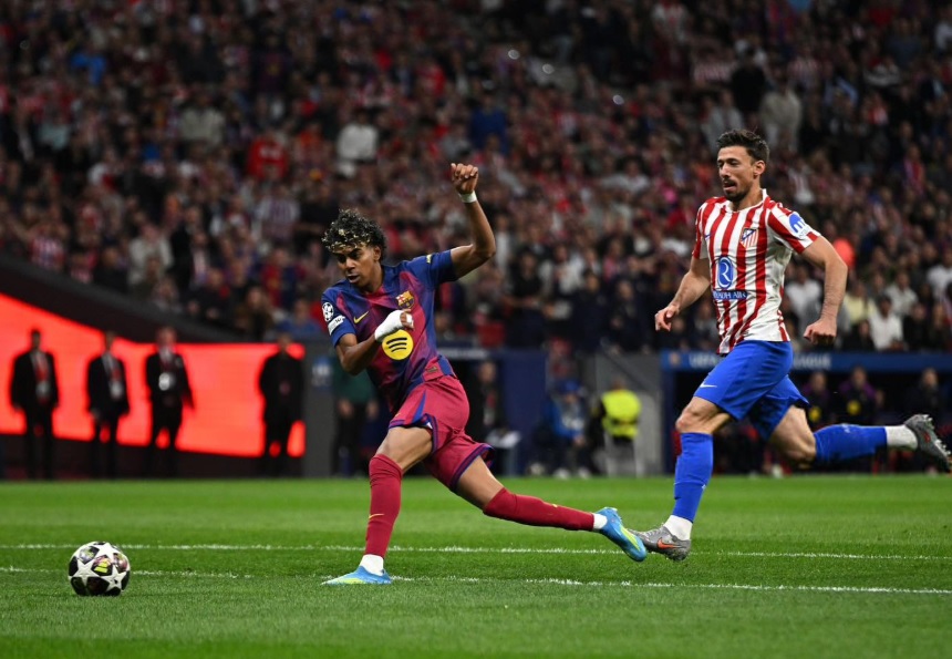 Pha ghi bàn của Lamine Yamal