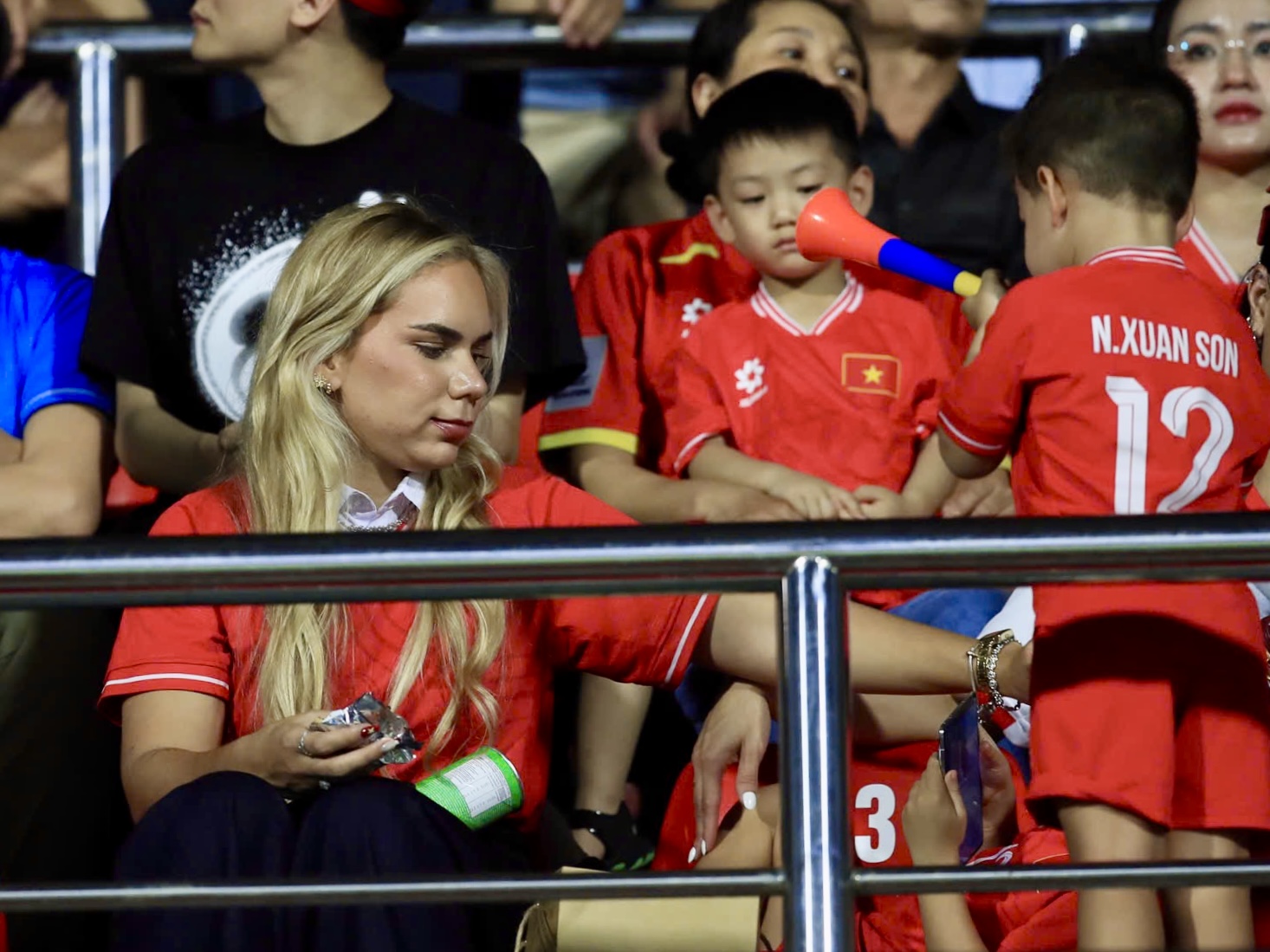 Gia đình Xuân Son khoác áo đấu đội tuyển quốc gia