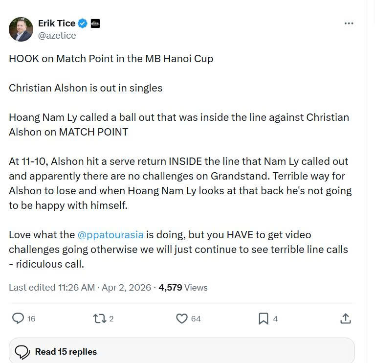 Hình ảnh Lý Hoàng Nam thi đấu