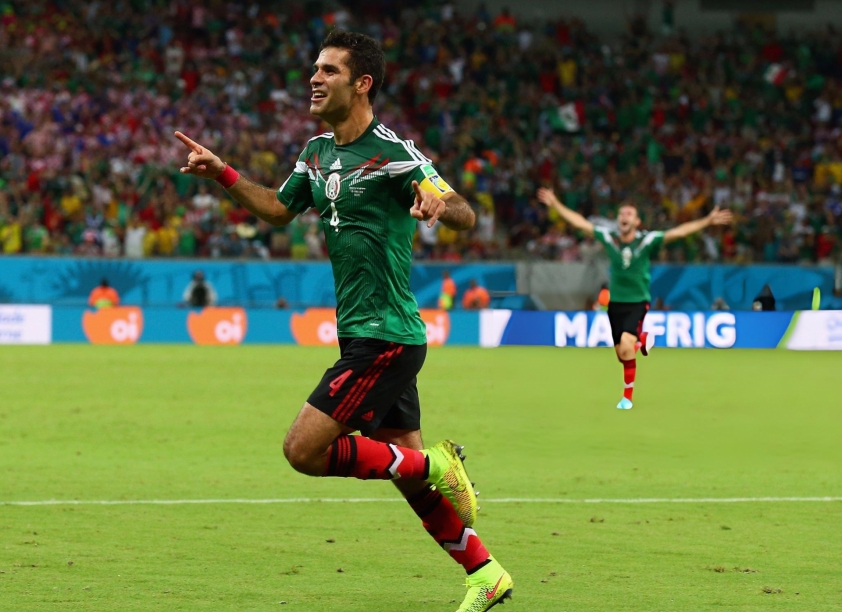 Rafael Marquez là đội trưởng của ĐT Mexico ở 5 kỳ World Cup