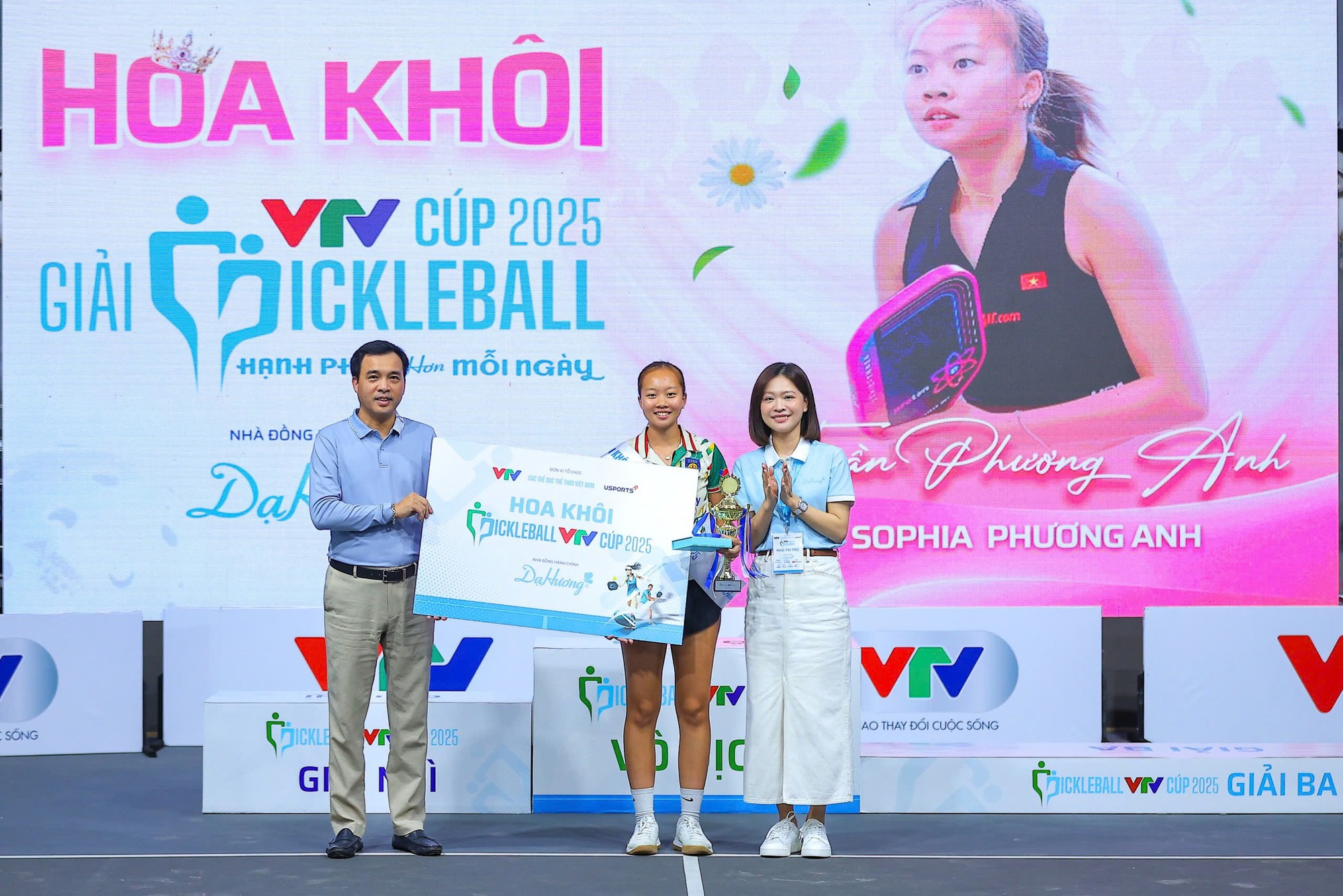 Chân dung Hoa khôi 17 tuổi của Giải Pickleball VTV Cúp 2025 - Ảnh 1.