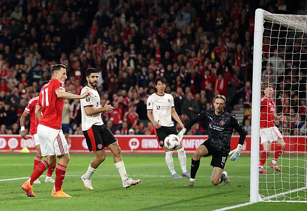 Nottingham Forest nhận thất bại trước Midtjylland