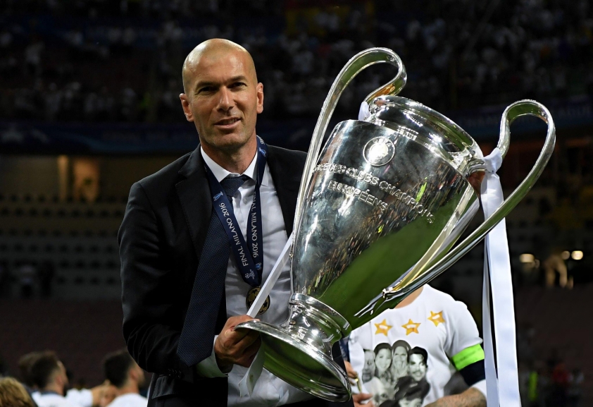 Zidane thể hiện tài cầm quân tại Real Madrid