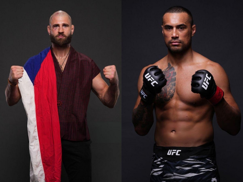 Jiri Prochazka vs Carlos Ulberg tranh đai hạng dưới nặng UFC