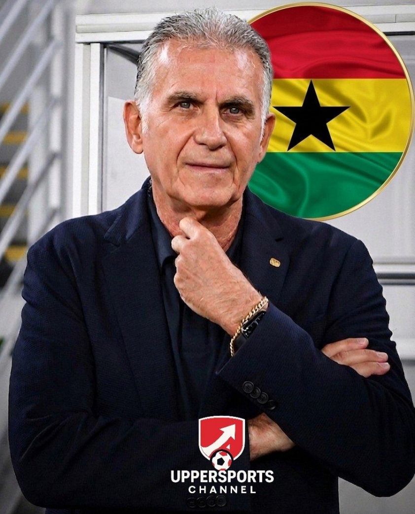 HLV Carlos Queiroz với đội tuyển Ghana