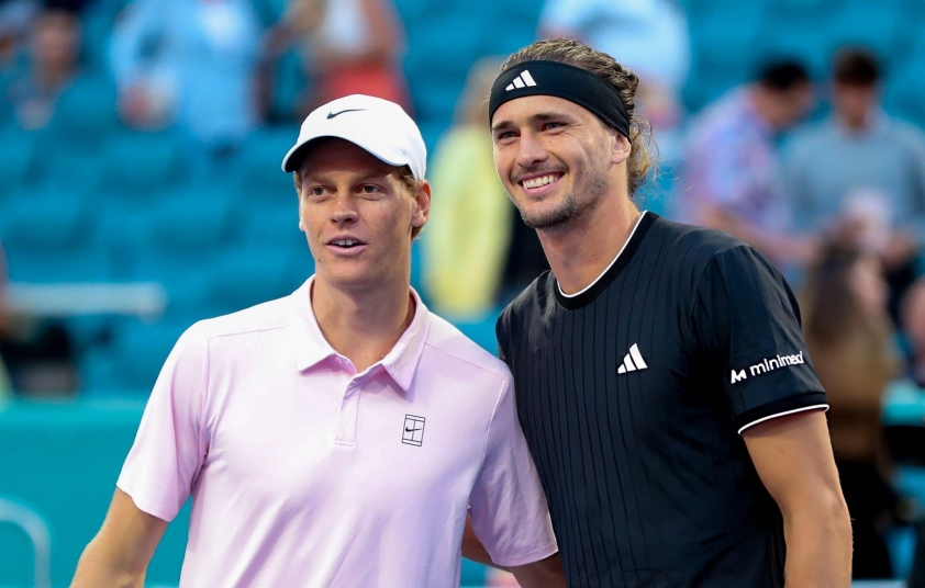 Cuộc đối đầu quen thuộc giữa Zverev và Sinner ở Monte Carlo Masters