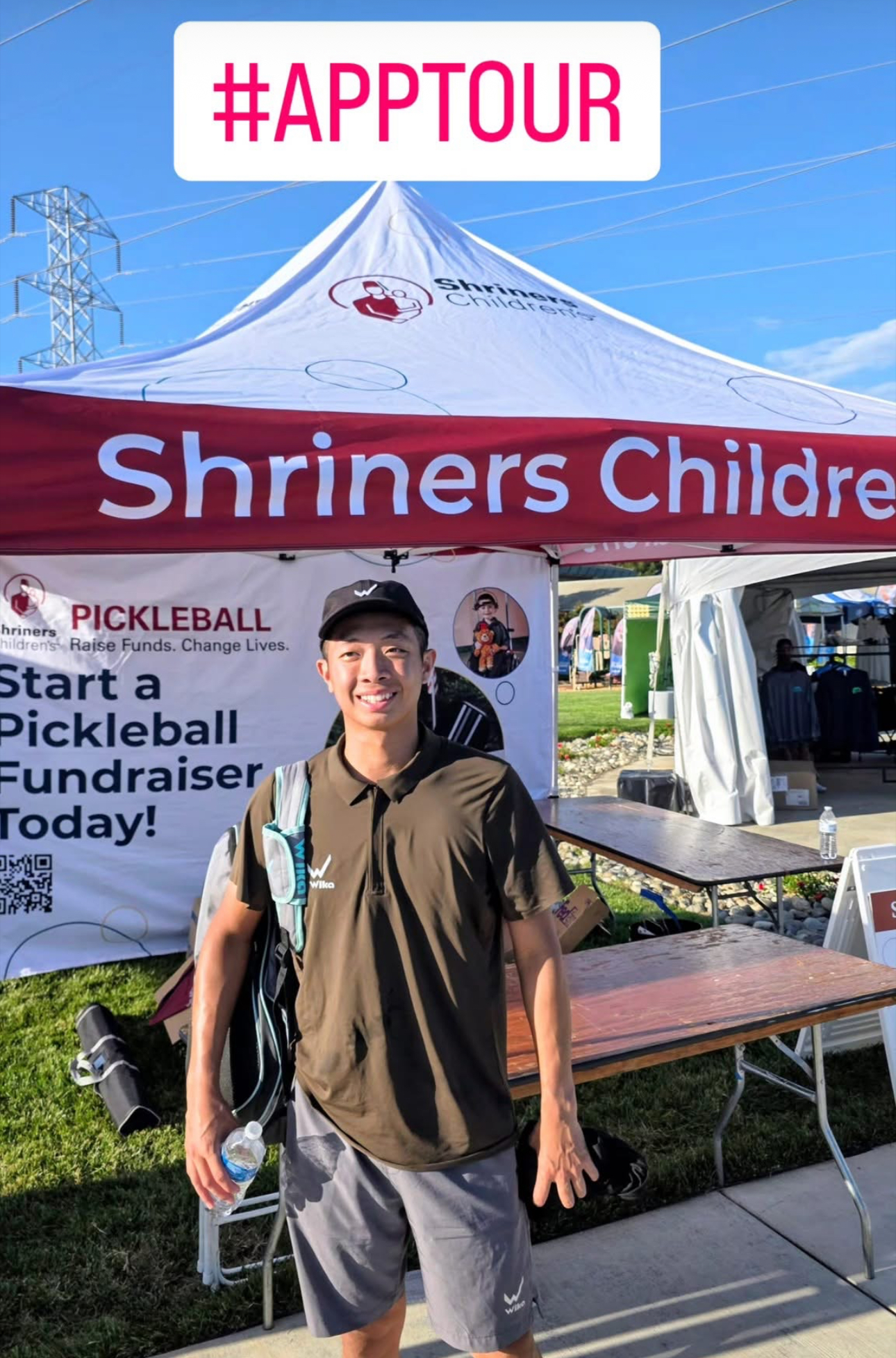 Quang Dương check in tham dự APP Tour