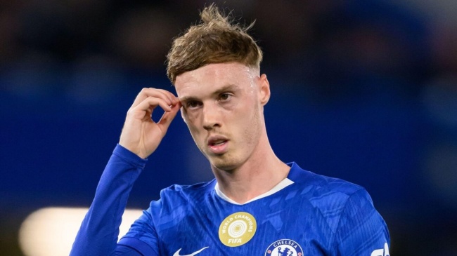 Cole Palmer thi đấu cho Chelsea.