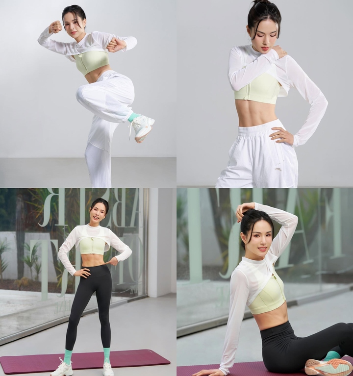 Lý Nhược Đồng thân hình gọn gàng quyến rũ ở tuổi 58