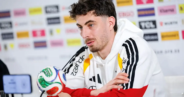 Kai Havertz được khen ngợi ở ĐT Đức.