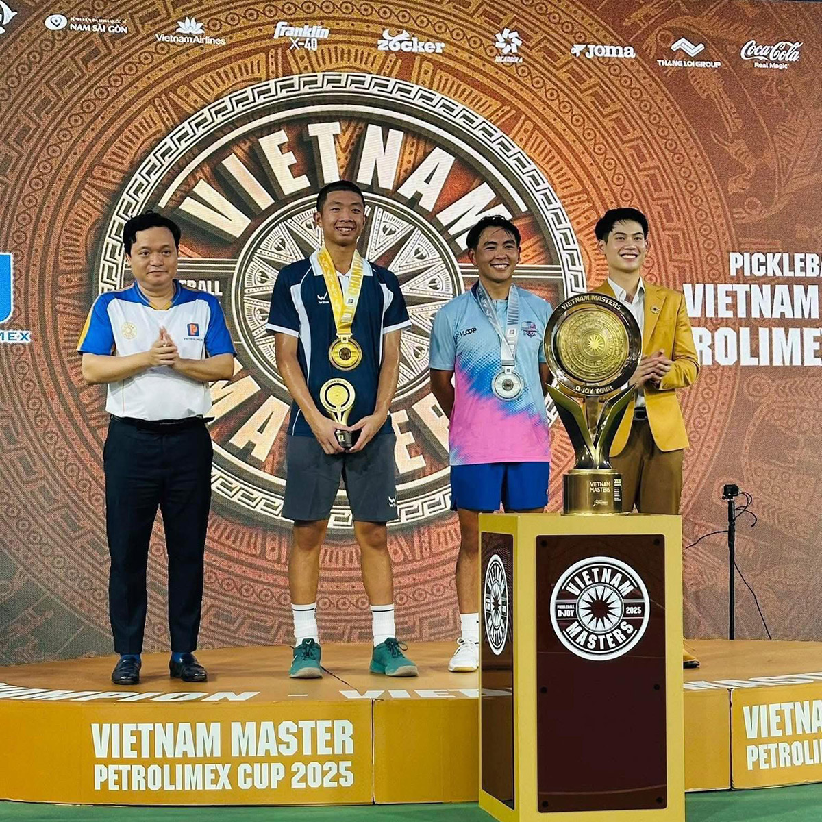 Quang Dương giành cú đúp vô địch ở giải đấu được ví như 'Grand Slam của pickleball Việt Nam' - Ảnh 1.