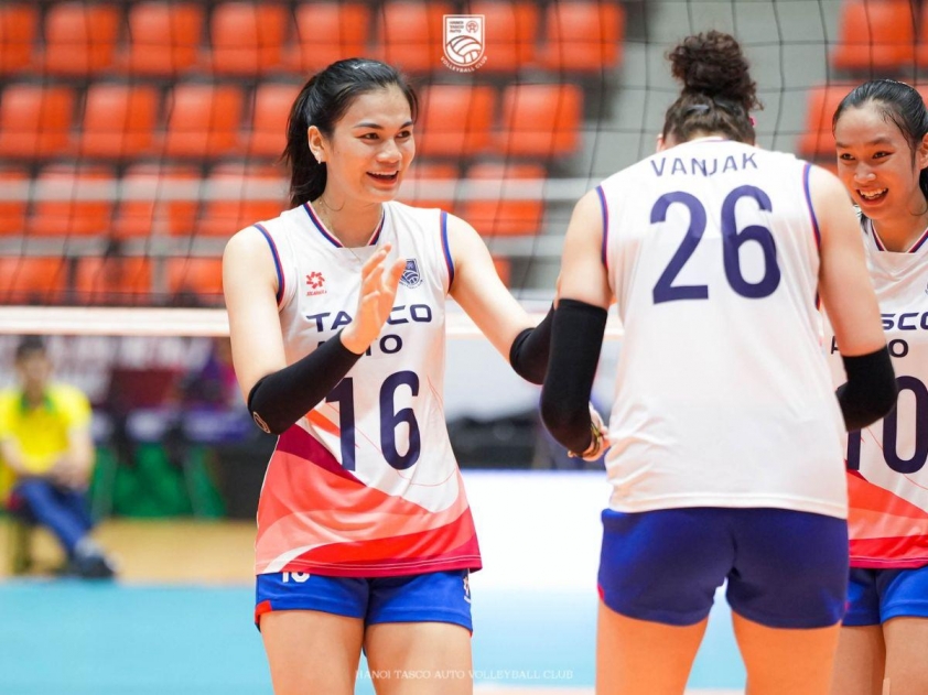 Tân binh Hà Nội Tasco Auto khép lại chặng đầu tiên của mùa giải với thành tích toàn thắng