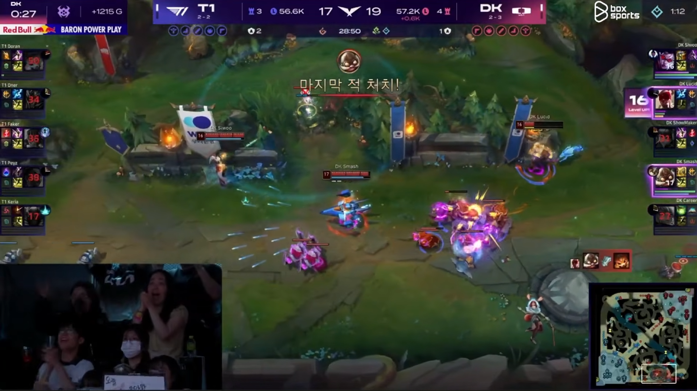 Doran có ngày thi đấu rất đáng thất vọng