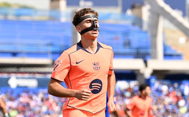 Fermin ghi bàn mở tỷ số cho Barca