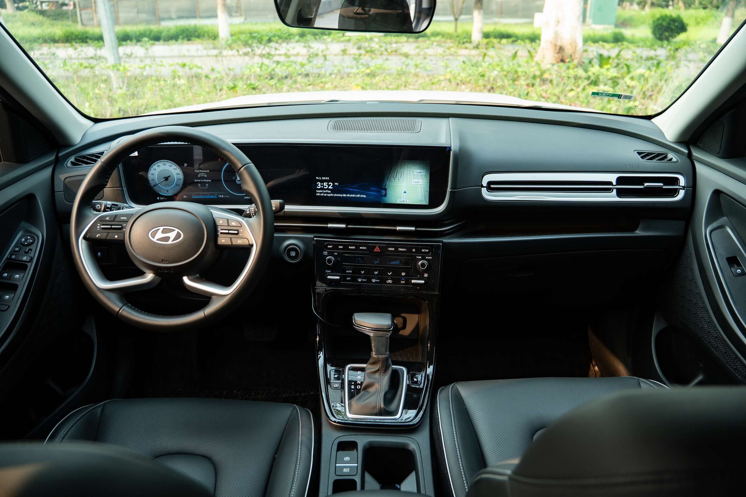 Nội thất Hyundai Creta với ghế làm mát