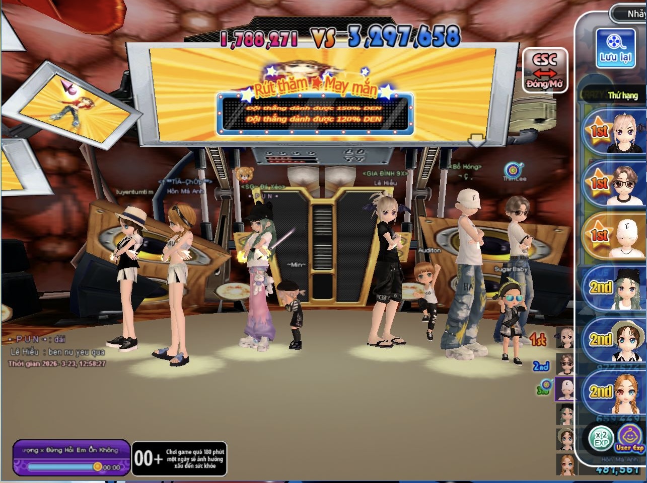 Phong cách thời trang Audition đa dạng