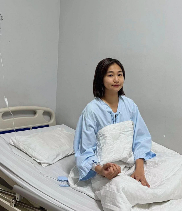 Nữ diễn viên Ngân Hoà đang điều trị bệnh suy thận.