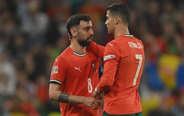 Bruno Fernandes và Ronaldo hướng tới World Cup 2026