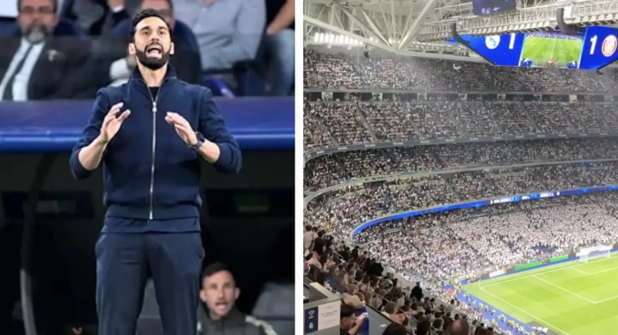 Sự thất vọng lan tỏa trên khắp cầu trường Bernabeu.