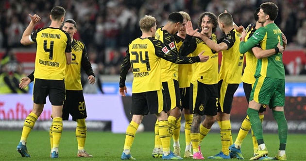 Phong độ sân khách ổn định của Dortmund