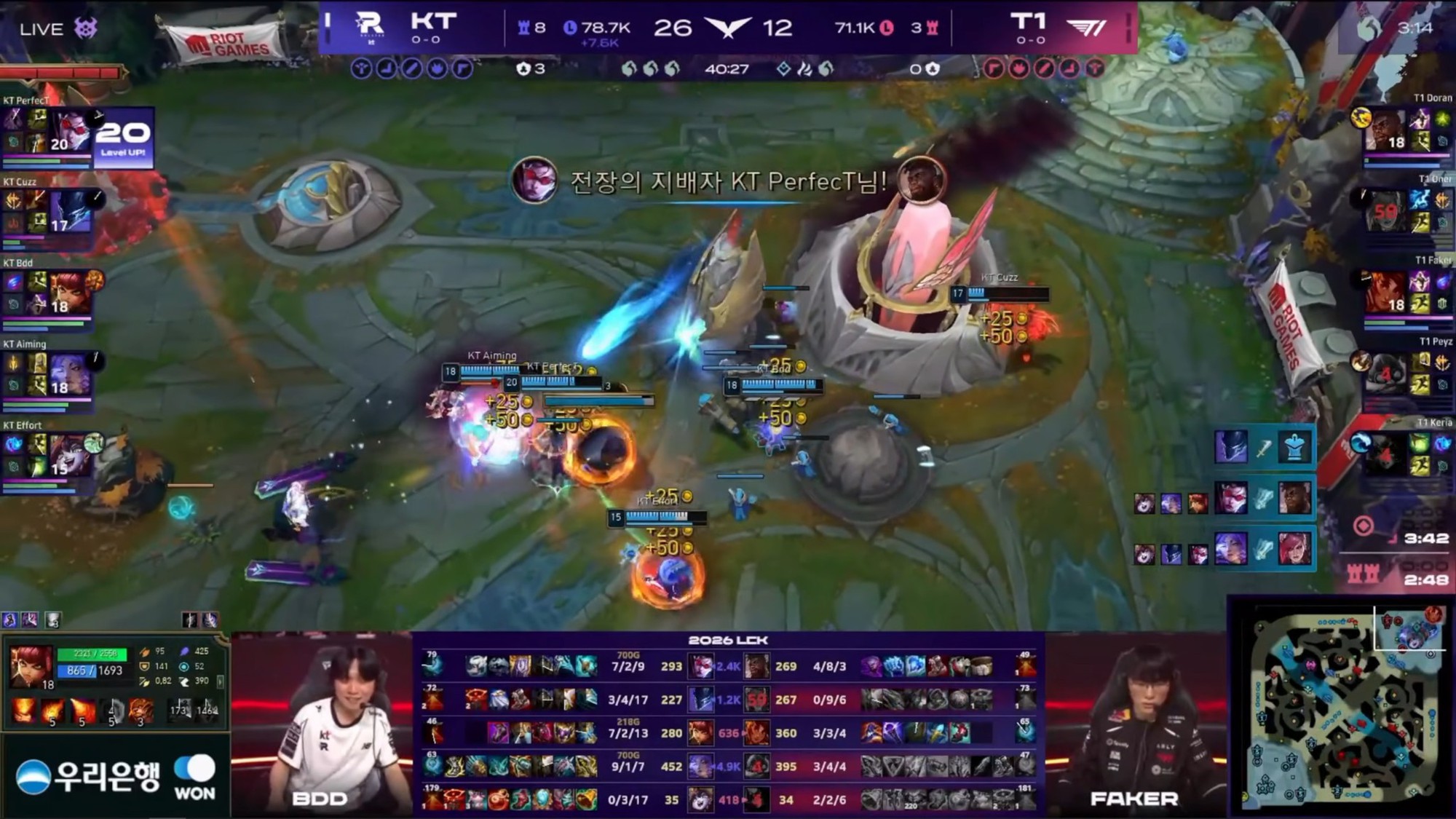 Đây chính là điểm yếu lớn nhất của T1 trong ngày ra quân LCK Regular Seasons 2026- Ảnh 1.