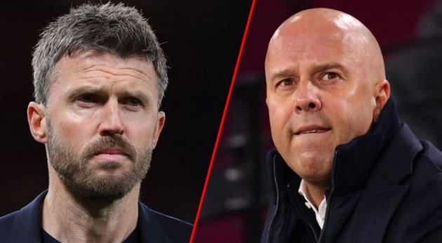 Carrick chuẩn bị đối đầu Arne Slot