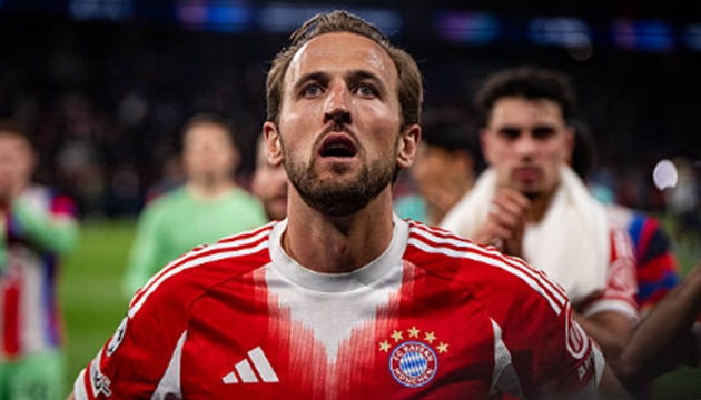Tiền đạo Harry Kane là điểm sáng của Bayern Munich