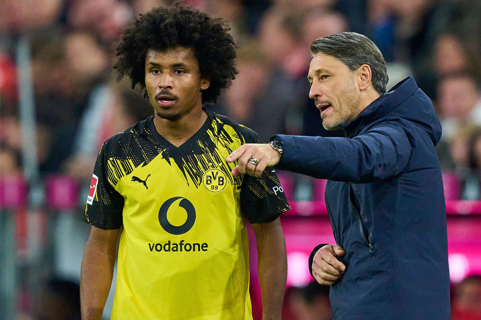 Karim Adeyemi trong trận đấu