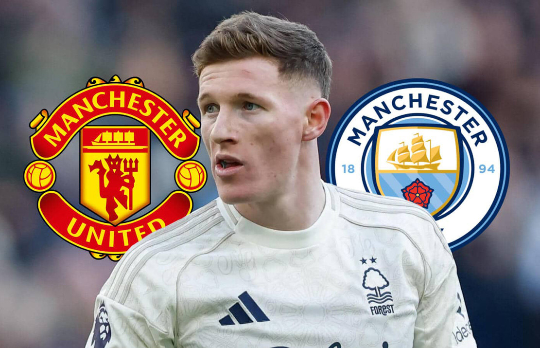 Elliot Anderson thi đấu cho Nottingham Forest